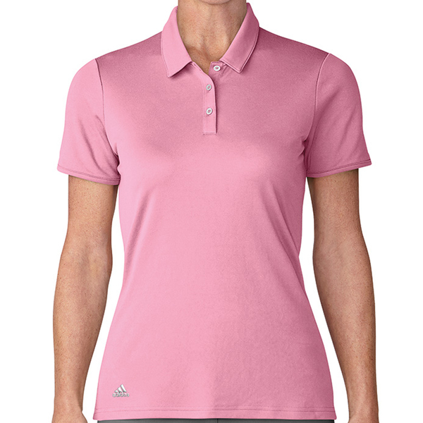 Adidas Performance Short Sleeve Women's Polo-Light Pink/L CD3409